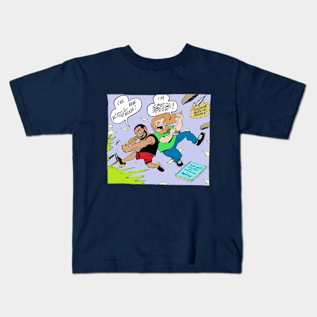 Support Kam Komics Kids T-Shirt by Kam Komics 